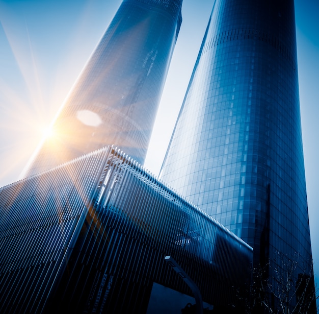 Modern Business Buildings in Financial District – Free Stock Photo for Download