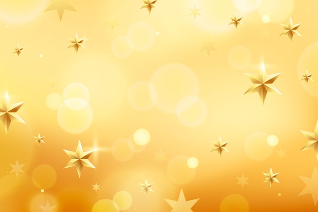 Stunning Gradient Yellow Star Background – Free Download