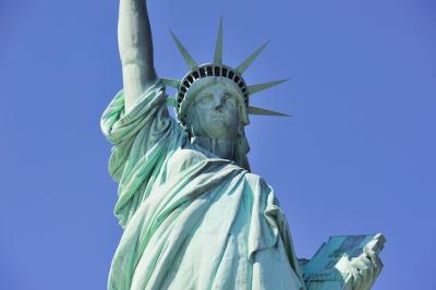 Closeup of the Statue of Liberty in Manhattan, New York City – Free Download