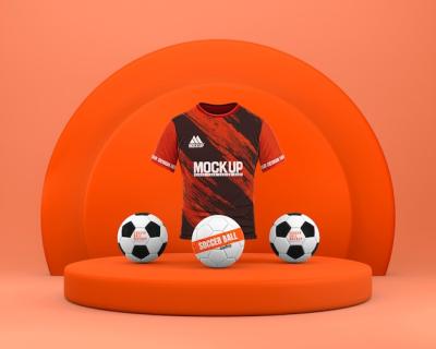 Soccer Ball Mockup Design – Free Download