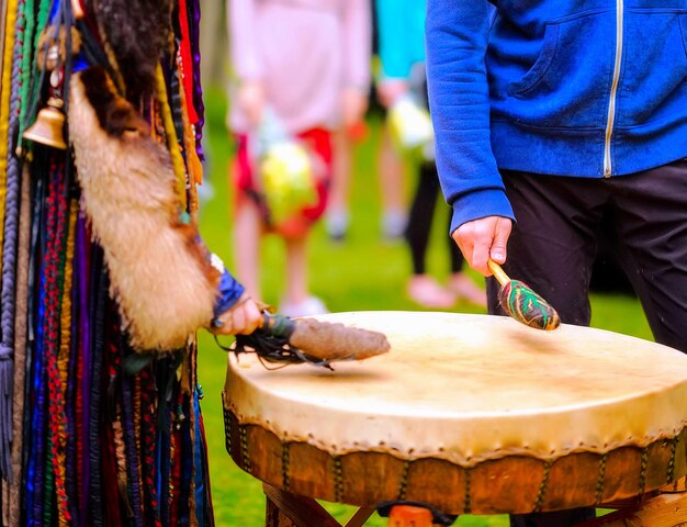 Masterclass Playing Tambourines and Darbuka at Shaman Festival – Free Stock Photo for Download