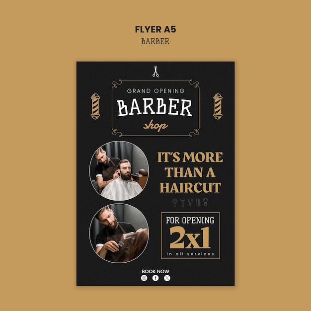 Barber Template Design – Free Stock Photos for Download