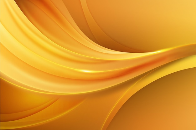 Smooth Golden Wave Background – Free Download