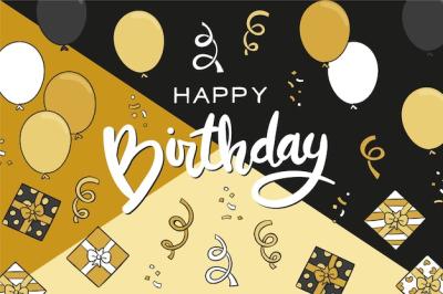 Hand-Drawn Birthday Background Concept – Free to Download