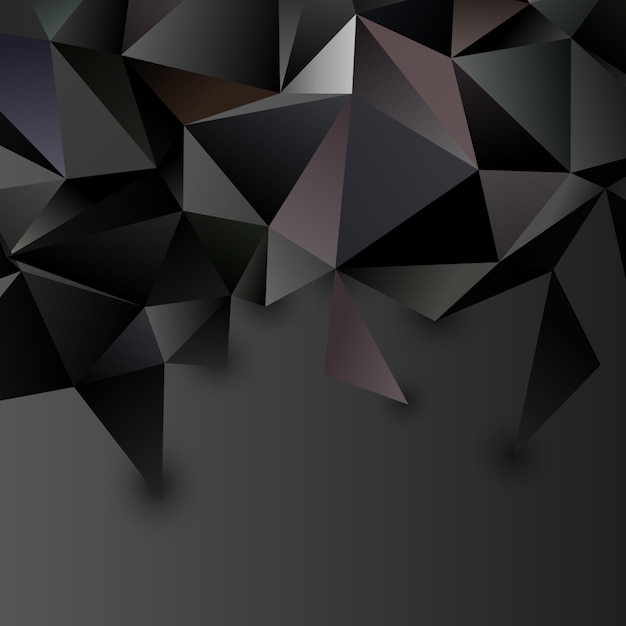 Low Poly Abstract Futuristic Background – Free Download