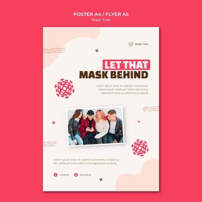 Mask-free Print Template for Creative Projects – Free Download