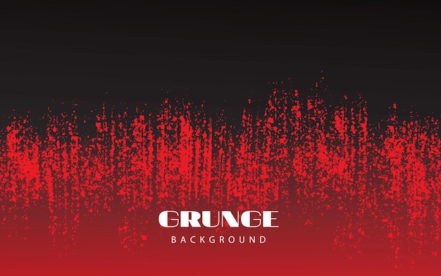 Red Grunge Texture on Black and Red Gradient Background – Free Download