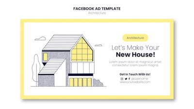 Architecture and Building Social Media Promo Template – Free Download