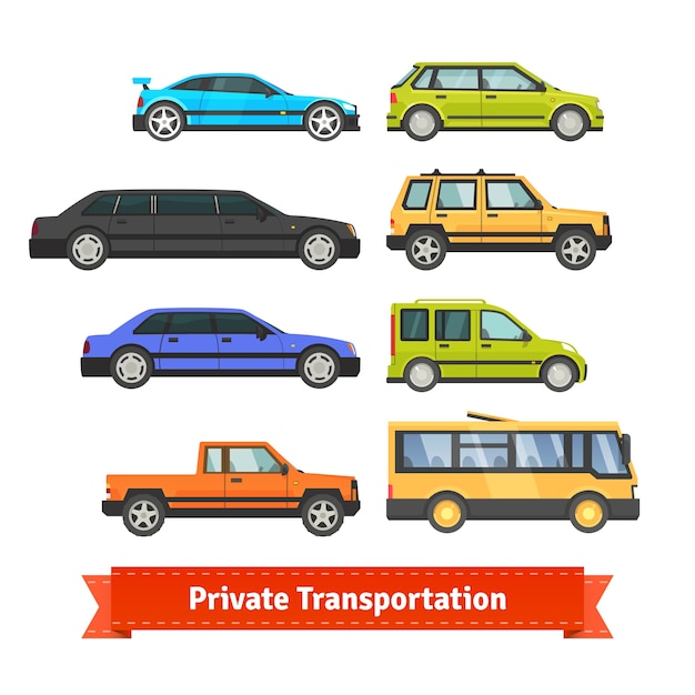 Private Transportation: Various Cars and Vehicles for Free Download