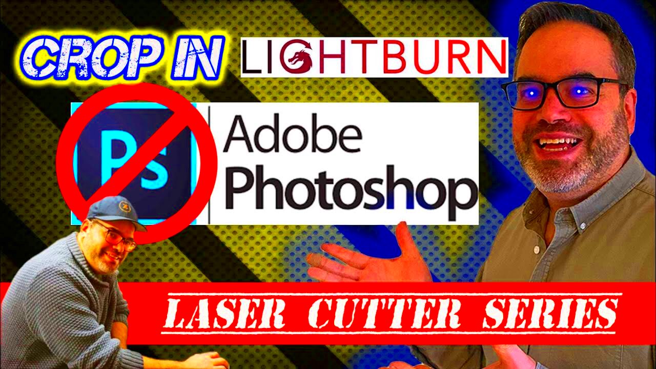 Lightburn tutorial  Crop an image directly in Lightburn  YouTube