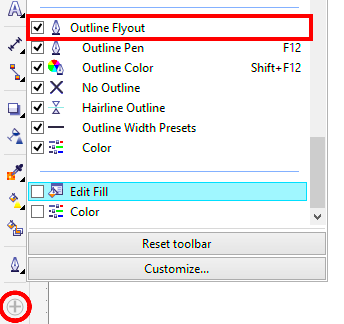 The Tip of the Week Enable Outline Pen tool on Toolbox  CorelDRAW 