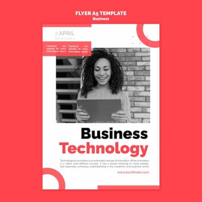 Business Technology Flyer Template – Free Download