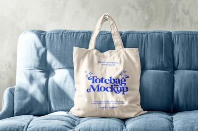 Realistic Tote Bag Mockup – Free to Download