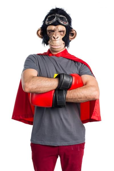 Superhero Monkey Man – Free Download, Download Free Stock Photo