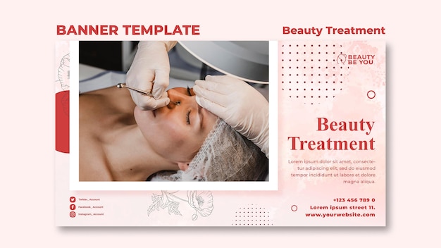 Beauty Treatment Banner – Free to Download for Your Projects