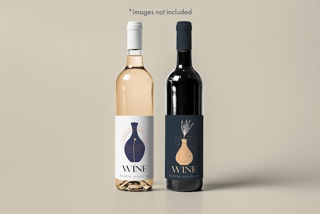 Wine Bottle Mock-up – Free Download