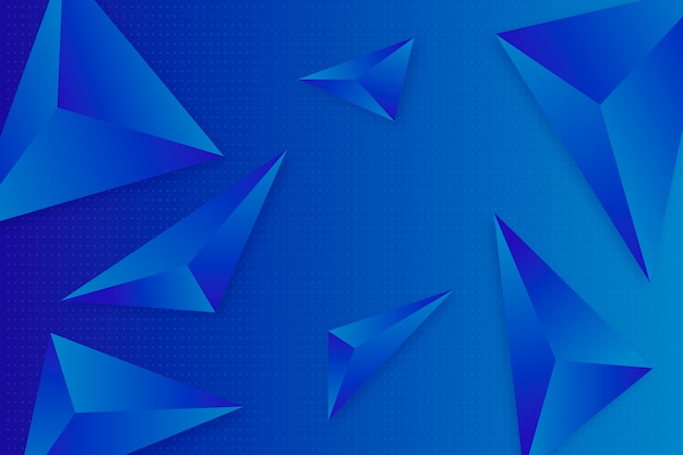 3D Triangles Wallpaper Design – Free Download