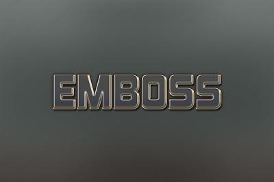 Emboss Text Style – Free Stock Photo, Download Free