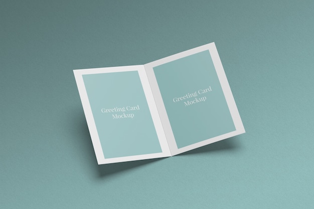 Greeting Card Mockup – Download Free Stock Photo