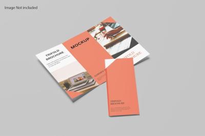 Trifold Brochure Mockup – Free Download