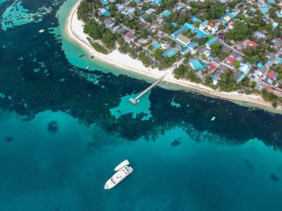 Aerial Shot of a Ship Leaving the Port – Free Stock Photo, Download Free