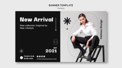 Fashion Banner Design Template – Free Download