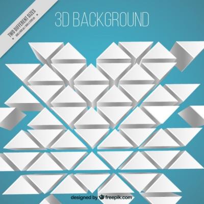 3D Triangles Background – Free Stock Photo Download