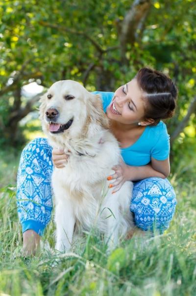 Attractive Woman with Dog – Free Stock Photo, Download for Free