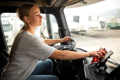 Woman Working as a Driver – Free Stock Photo, Download for Free