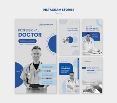 Doctor Template Design – Download Free Stock Photo