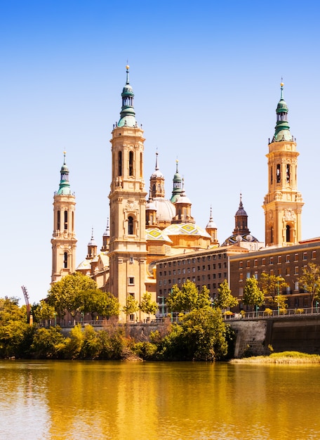 Basilica of Our Lady of the Pillar from Ebro – Free Stock Photo, Download Free Stock Photo