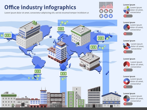 Office Industry Infographics – Download Free Stock Photos