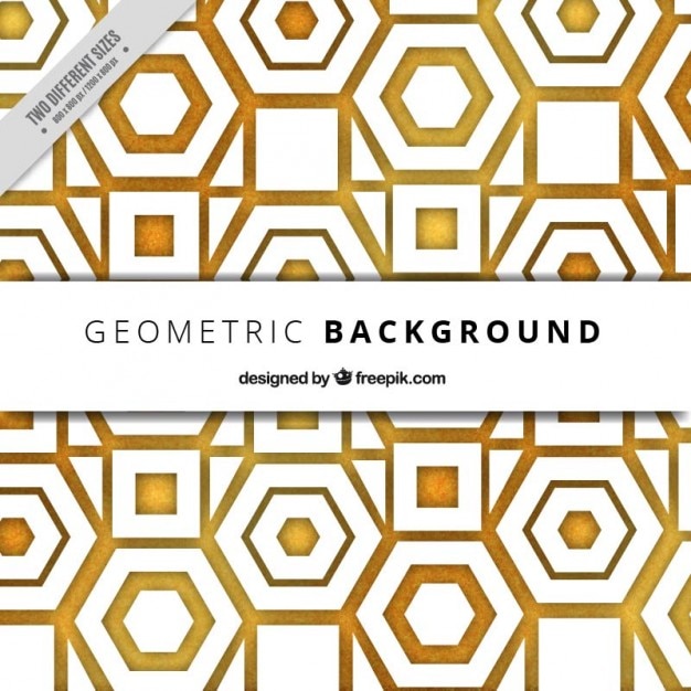 Golden Geometric Background – Download Free Stock Photo