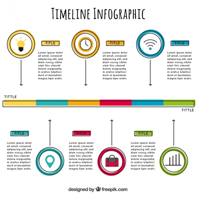 Template of Timeline Infographic – Free Download for Stunning Presentations