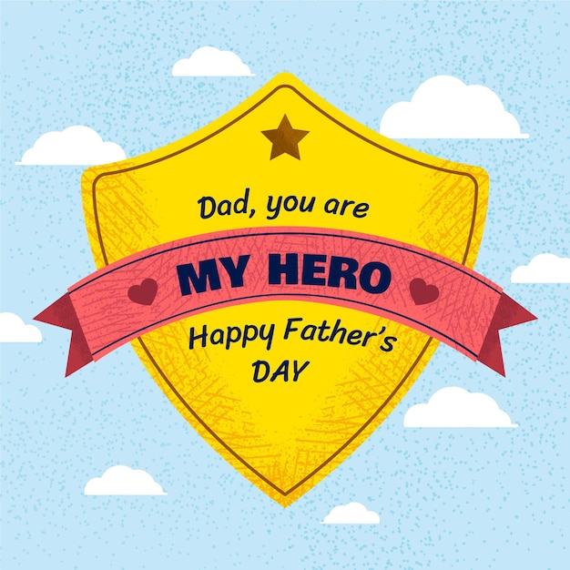 Father’s Day Celebration Illustration – Free Download