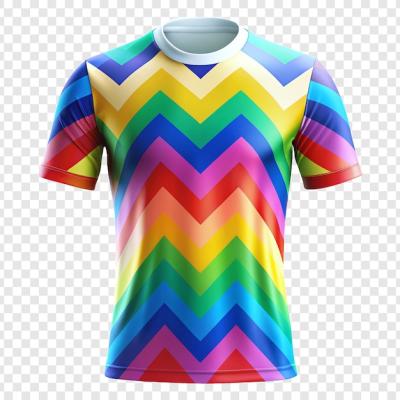 Rainbow Patterned Shirt – Free Download of Vibrant Stock Photo