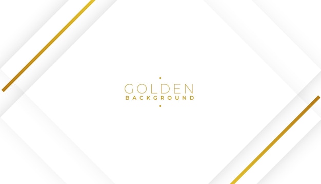 Elegant White Backdrop Wallpaper with Golden Diagonal Line Vector – Download Free Stock Photo