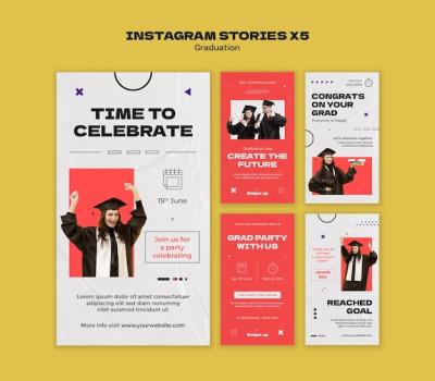 Graduation Template Design – Free Download