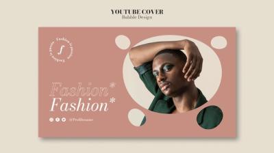 Creative Bubble Design YouTube Cover – Free Download