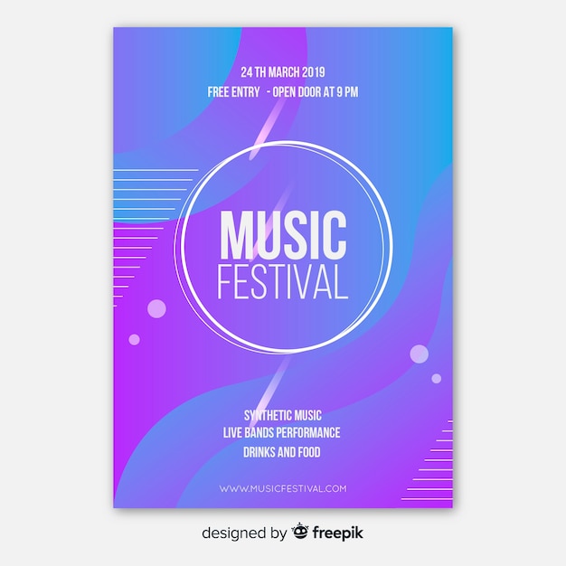 Music Festival Poster – Free Stock Photo, Download for Free