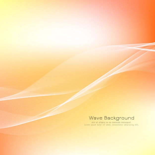 Abstract Wave Bright Background Design – Free Download