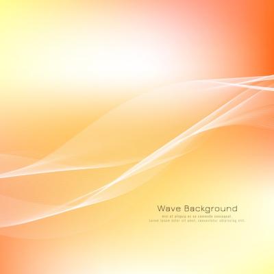 Abstract Wave Bright Background Design – Free Download