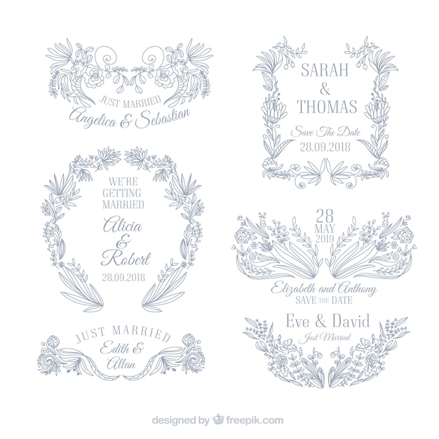 Wedding Ornaments Collection – Free to Download