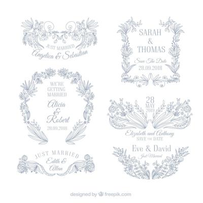 Wedding Ornaments Collection – Free to Download