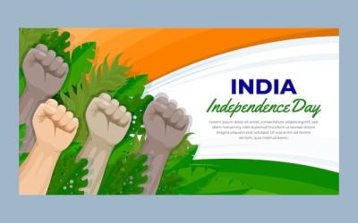 India Independence Day Social Media Post Template – Free Download