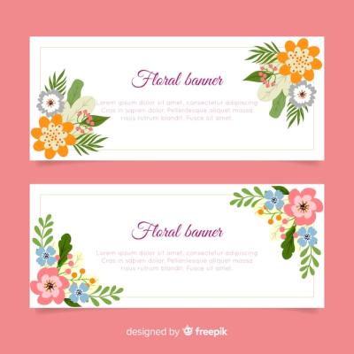 Spring Banners for Creative Projects – Free Download