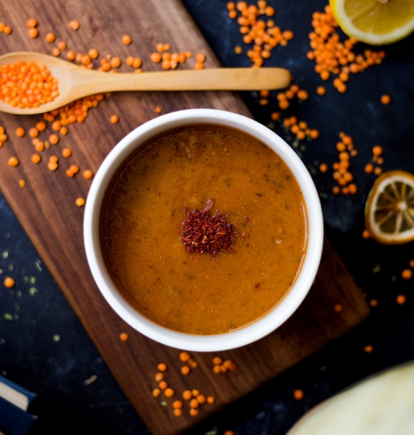 Lentil Soup with Lentil Grains – Free to Download