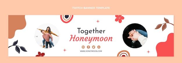 Romantic Honeymoon Twitch Banner – Free Download