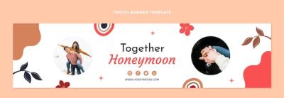 Romantic Honeymoon Twitch Banner – Free Download