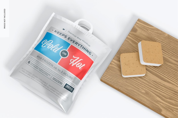 Thermal Bag Mockup – Free Download for Your Projects